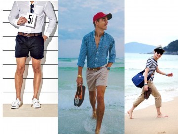 The secret to how to coordinate beautiful, simple and stylish men's beach clothes