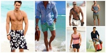 What should men wear when going to the beach? IMPRESSIVE and trendy!