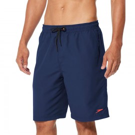 Men's Swim Trunk Knee Length Volley Comfort Liner Solid