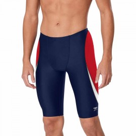 Mens Swimsuit Jammer Endurance+ Splice Team Colors