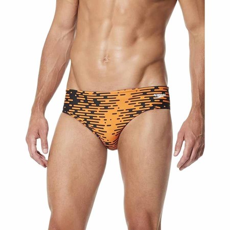 Speedo Men's Swimsuit Brief ProLT Printed Team Colors