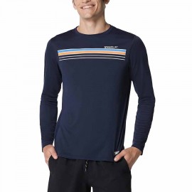 Men's Uv Swim Shirt Graphic Long Sleeve Tee