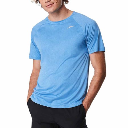 Men's Uv Swim Shirt Short Sleeve Fitness Rashguard