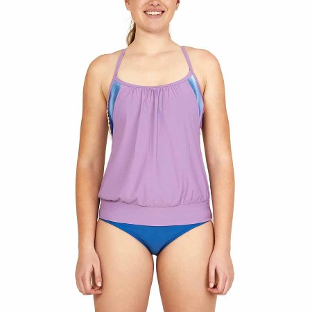 Speedo Women's Swimsuit Top Tankini Blouson