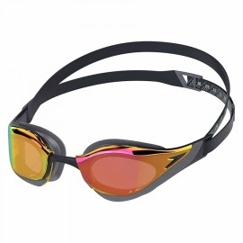 Speedo unisex-adult Swim Goggles Mirrored Fastskin Pure Focus